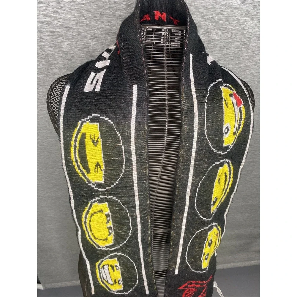 Forever Collectibles Atlanta Falcons Scarf Nfl Football Acrylic with Emojis‎